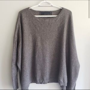 Zara Cashmere Oversized Batwing Sweater